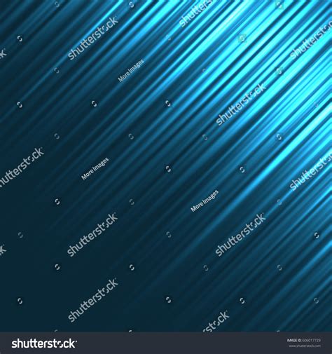 Abstract Blue Diagonal Glowing Rays Vector Stock Vector Royalty Free