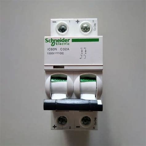 Double Pole Schneider C A Miniature Circuit Breaker At Rs In New Delhi