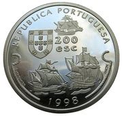 Escudos Vasco De Gama Argent Portugal Numista