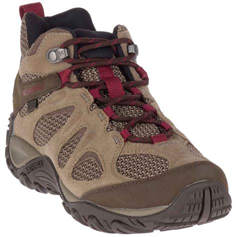 Merrell Womens Yokota Waterproof Mid Hiking Boots Sportsmans Warehouse