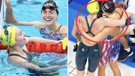 Olympics 2021 Katie Ledecky Act After Ariarne Titmus Gold Yahoo Sport