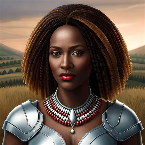 African Warrior Woman 5 By Helderres