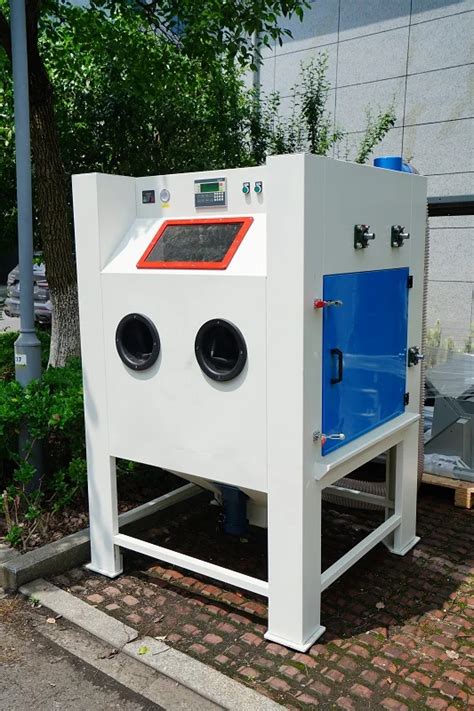 Automatic Sand Blast Machine Sandblasting Cabinet For Aluminum Wheels