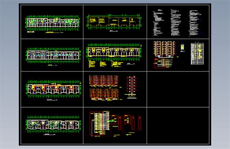 某住宅楼电气施工图2autocad 2007模型图纸下载 懒石网