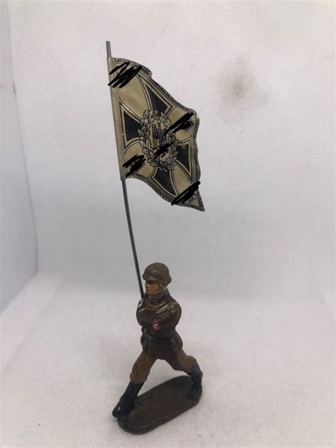 Elastolin Figure Soldat with Flag Fahnenträger Catawiki