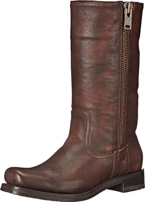 Frye Women S Heath Outside Zip Combat Boot