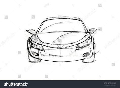 Car Pencil Sketch Stock Illustration 143780023 | Shutterstock