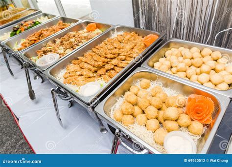 Chinese Buffet Of Asian Cuisine Stock Photo Image Of Meal Culture