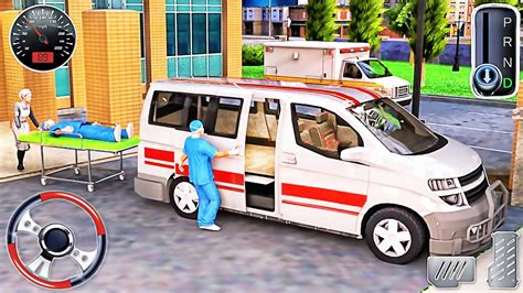 Ambulance Rescue Helicopter Ambulance Emergency Driving Van Simulator