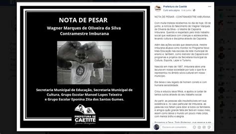 Professor De Capoeira Morre Ap S Ser Esfaqueado Perto De Casa No