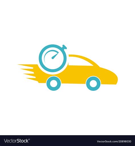 Car delivery logo Royalty Free Vector Image - VectorStock