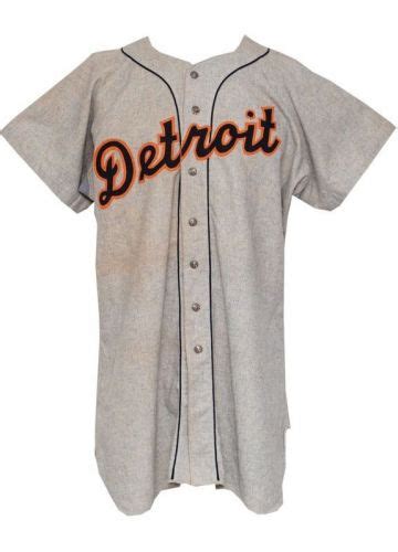 Detroit Tigers 1954 Jerseys