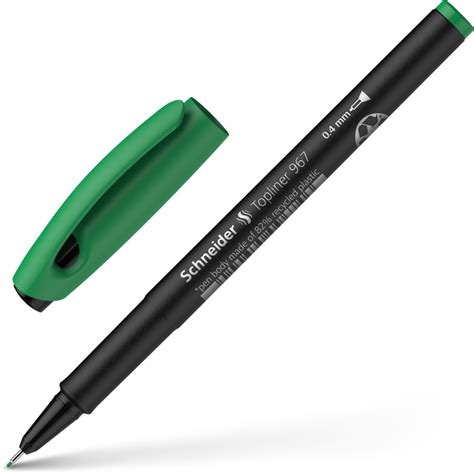 Topliner Green Line Width Mm Fineliners And Fibrepens Buy On