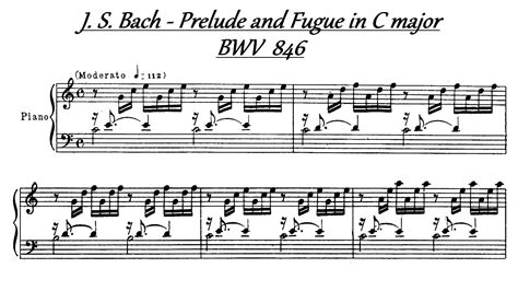 J S Bach Prelude And Fugue In C Major Bwv 846 Youtube