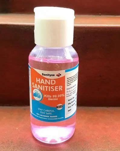 50 Ml Alcohol Based Hand Sanitizer At Rs 18 Bottle Alcohol Based Hand