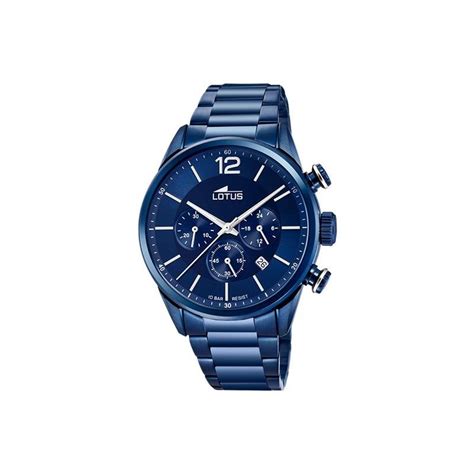 Reloj Lotus Chrono Hombre Azul Cronógrafo 18680 1