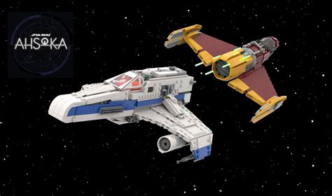 LEGO MOC SW New Republic E Wing Vs Shin Hatis Starfighter By