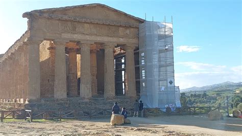 Risorge Il Tempio Della Concordia Lasiciliaweb