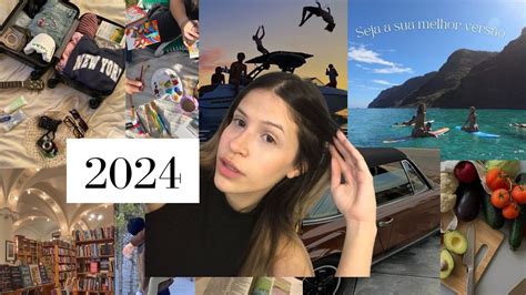 ORGANIZANDO A MINHA VIDA PARA 2024 Metas Dicas Vision Board YouTube