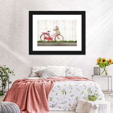 Bike Flower Delivery Wall Art | Photography