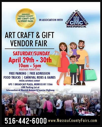 Merrick Art Craft Gift Vendor Fair