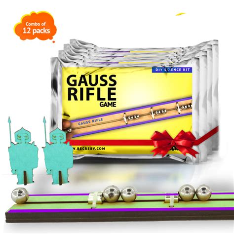 Gauss Rifle DIY Science Activity kit (12 in 1 Return gift pack) – Stem ...