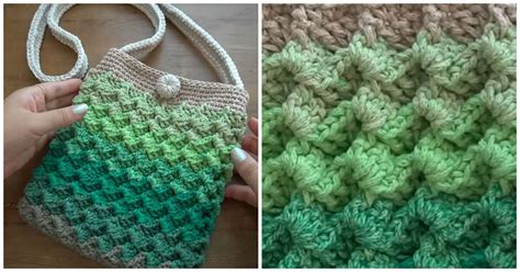 Crochet Crocodile Stitch Bag Crochet Kingdom