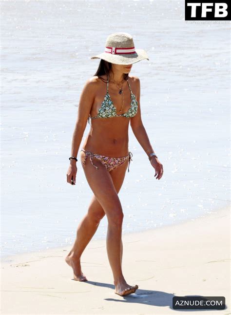Jordana Brewster Sexy Seen Flaunting Her Hot Figure Wearing A Bikini In Santa Barbara AZNude