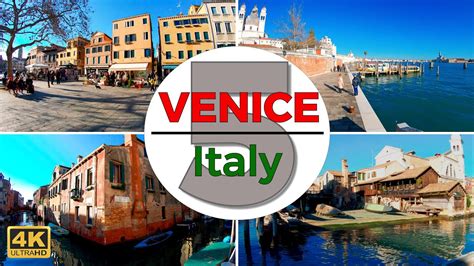 Venice Italy Walking Tour Part 5 4k60fps Youtube