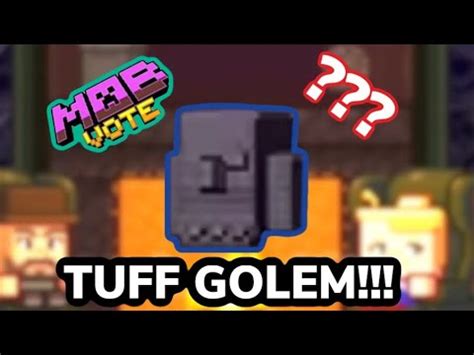 Tuff Golem Minecraft Mob Vote 2022 YouTube