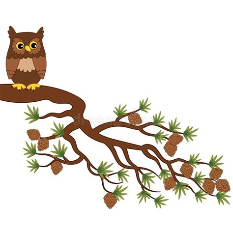 Owl Tree Branch Clip Art