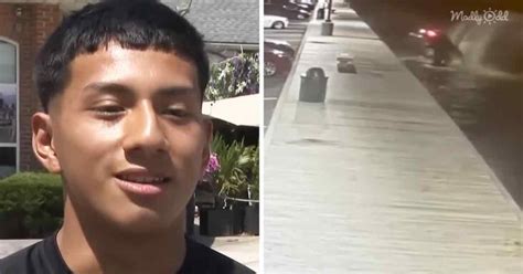 Future 17 Year Old Marine Dives Into Bay To Save Motorist Who Was Drowning