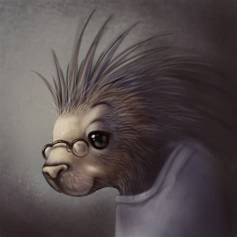 Porcupine head by Silverfox5213 on DeviantArt