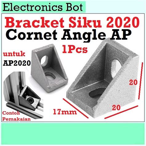 Jual Ebs Bracket Siku Angle Corner Join Ap Aluminium Profile