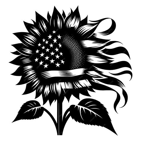 Girasol Svg Girasol Cricut Girasol Clipart Girasol Cortado Archivo De