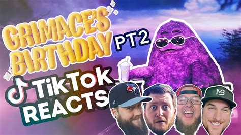 Grimace Shake Meal Reaction Tiktok Meme Reactions Pt Youtube