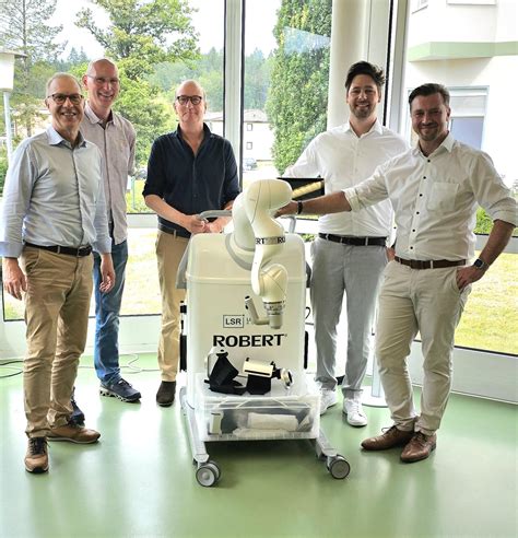 Besuch Von Life Science Robotics Bei Der United Robotics Group Im