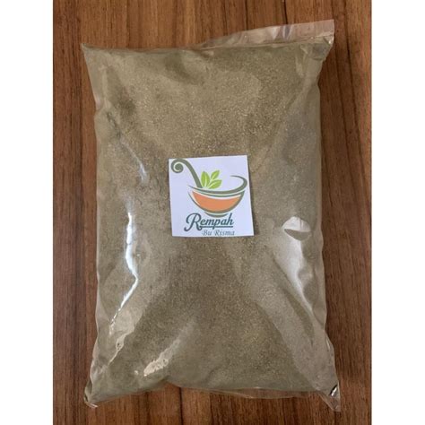 Jual Temu Kunci Bubuk 1 Kg Murni Rempah Bu Risma Shopee Indonesia