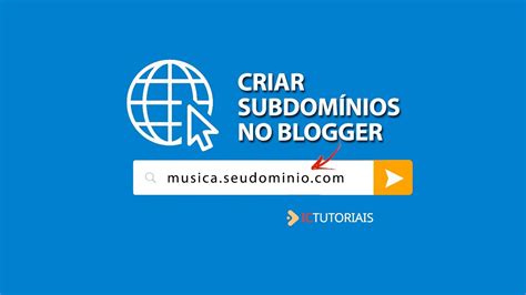 Como Criar SubdomÍnios No Blogger Youtube