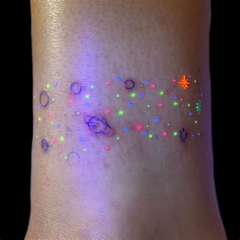 Attractive Glow In The Dark Uv Ink Tattoo Ideas To Decorate Your