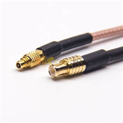 20 peças de cabo RF MCX macho reto para cabo coaxial macho reto MMCX