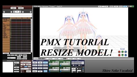 PMX TUTORIALResize Model YouTube