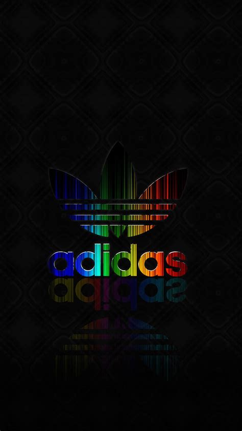 Colorful Adidas Logos