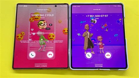 Samsung Z Fold Vs Z Fold Incoming Call Telegram Snapchat Teleguard