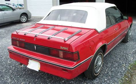 27k Mile 1983 Pontiac Sunbird Convertible Barn Finds