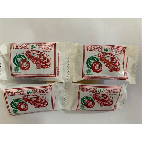 Jual Terasi Udang Cap Tomat 1 Sachet 7gr Pcs 01 Shopee Indonesia