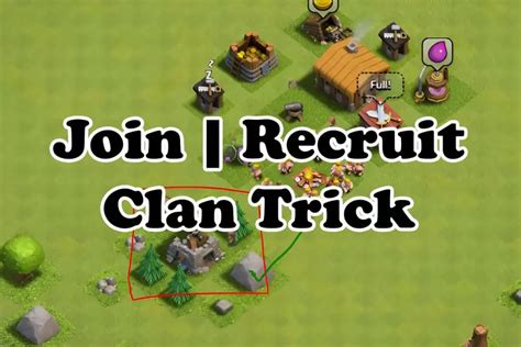 Secret Trick To Join Clan And Recruit Members In Clash Of Clans 2024