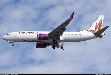 Y Jam Caribbean Airlines Boeing Max Photo By Spotter Zulu Id