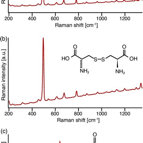 A Raman Spectrum Of Cysteine Adsorbed Pyrite Surface Indicating