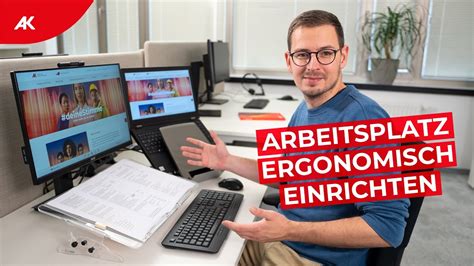 Ergonomie Bildschirmarbeitsplatz Einrichten Richtig Sitzen Stehen